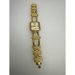 MMA Metropolitan Museum Art Ladies Watch Etruscan Revival Gold Beaded Bracelet